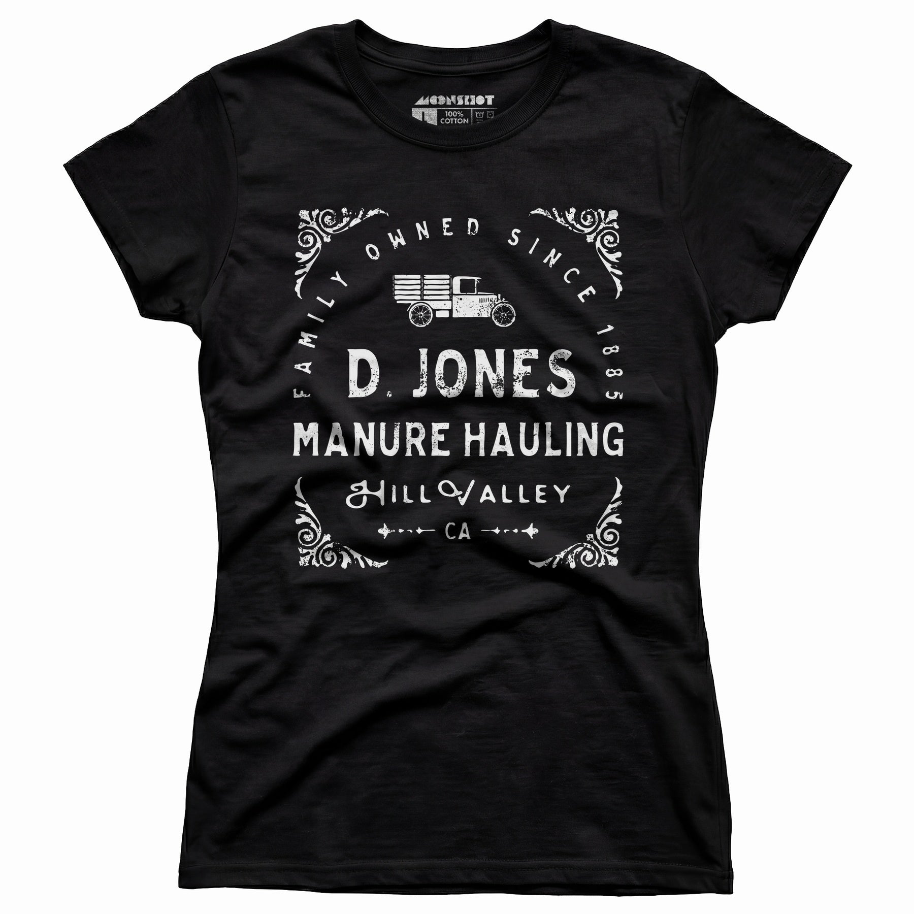 D. Jones Manure Hauling - Hill Valley - Women's T-Shirt