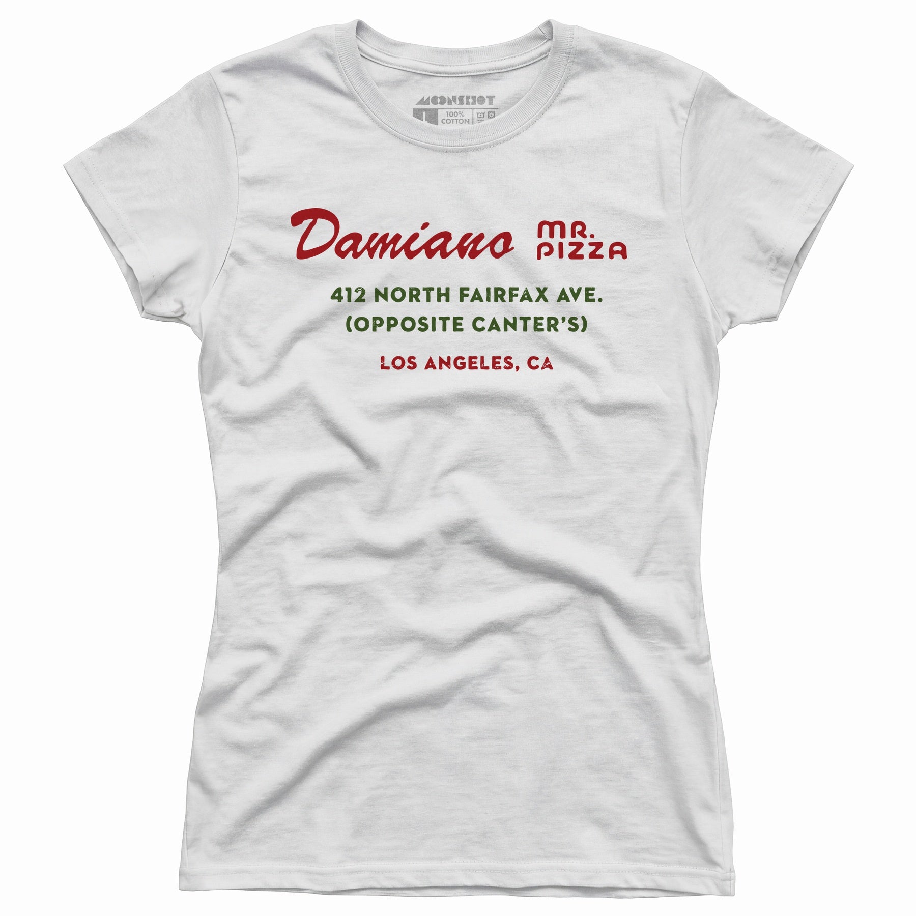 Damiano Mr. Pizza - Los Angeles, CA - Vintage Restaurant - Women's T-Shirt