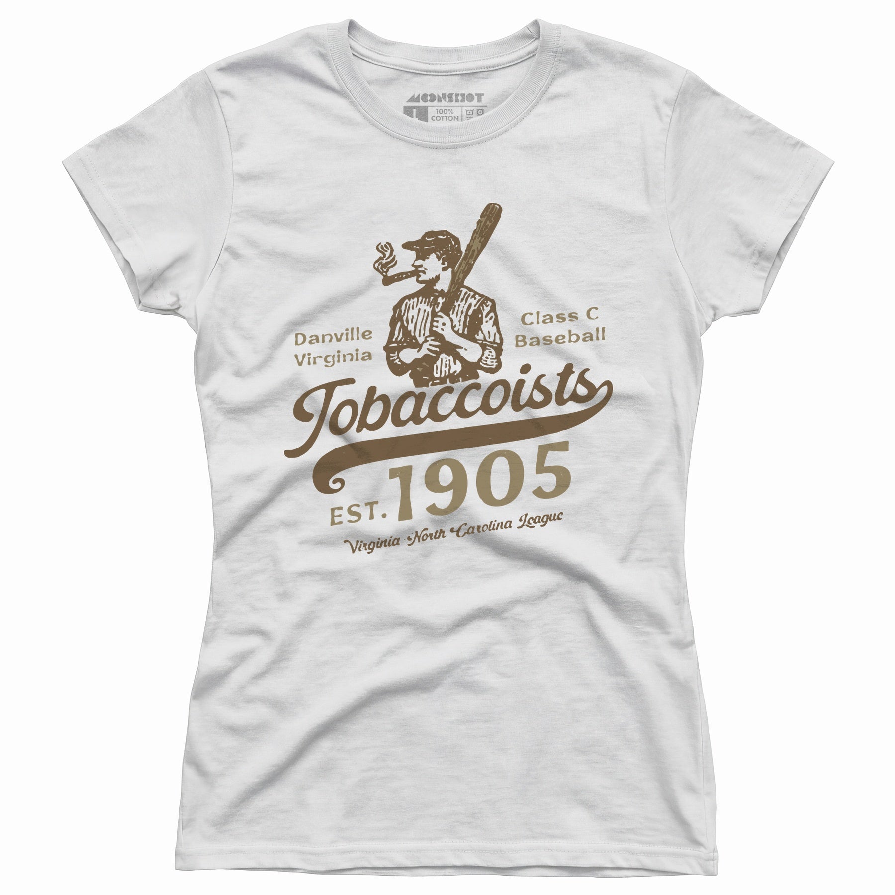 Danville Tobaccoists - Virginia - Vintage Defunct Baseball Teams - Women's T-Shirt