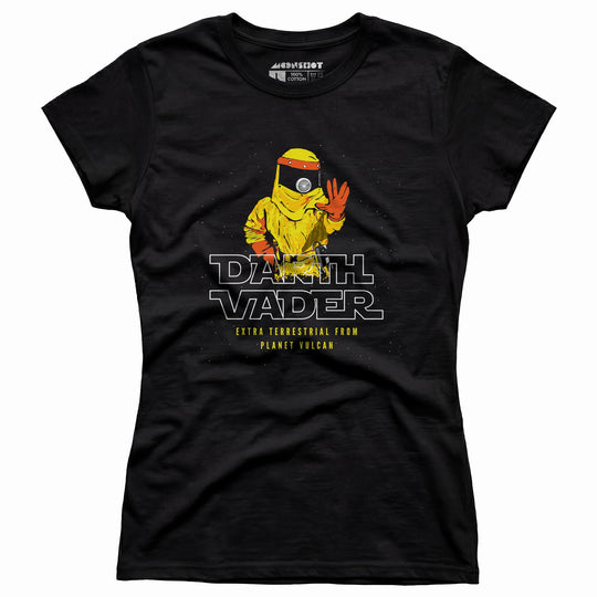 Darth Vader Planet Vulcan Parody - Women's T-Shirt