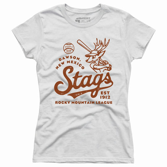 Dawson Stags - New Mexico - Vintage Defunct Baseball Teams - Women's T-Shirt