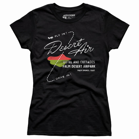 Desert Air Hotel & Cottages - Vintage Palm Springs, CA - Women's T-Shirt