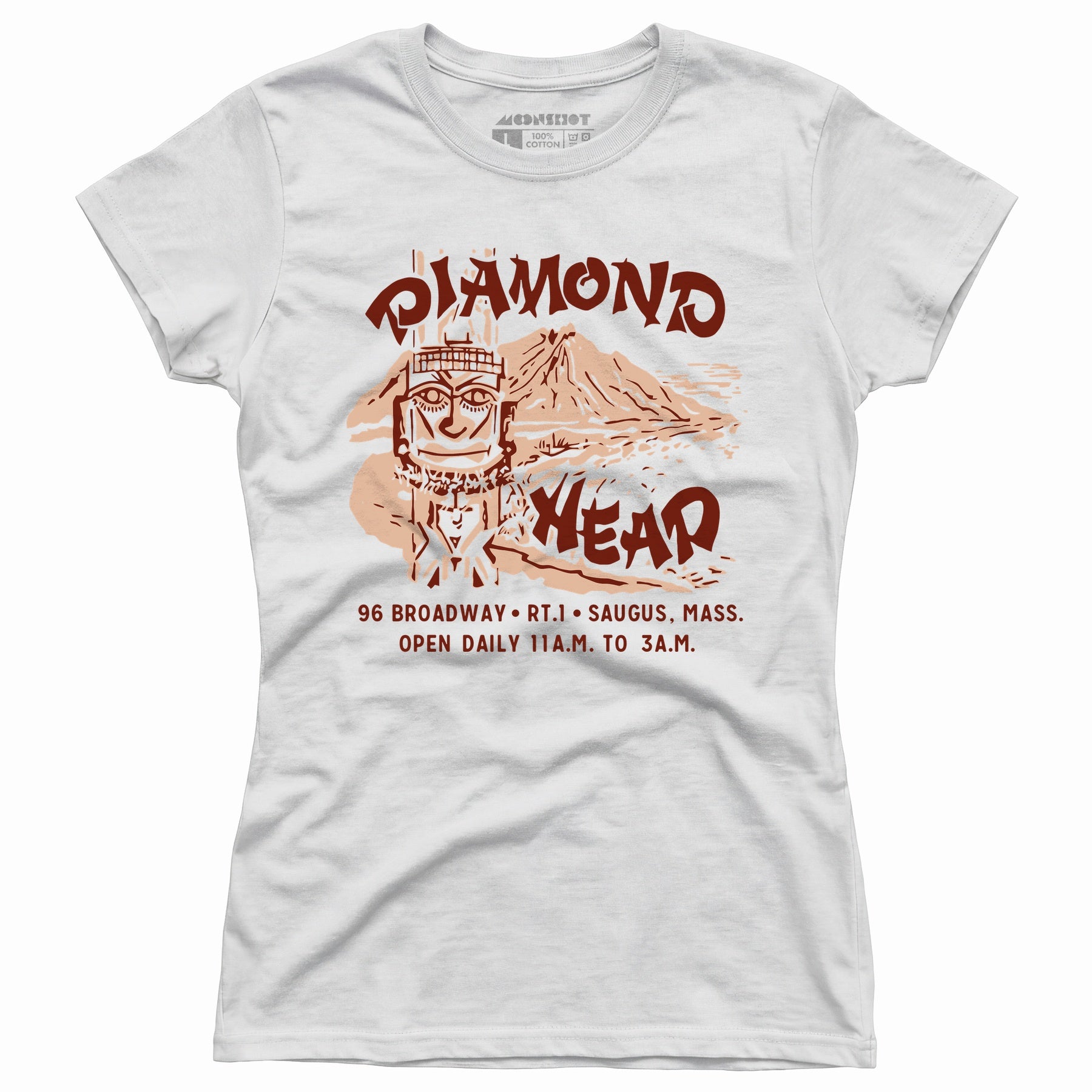 Diamond Head - Saugus, MA - Vintage Tiki Bar - Women's T-Shirt