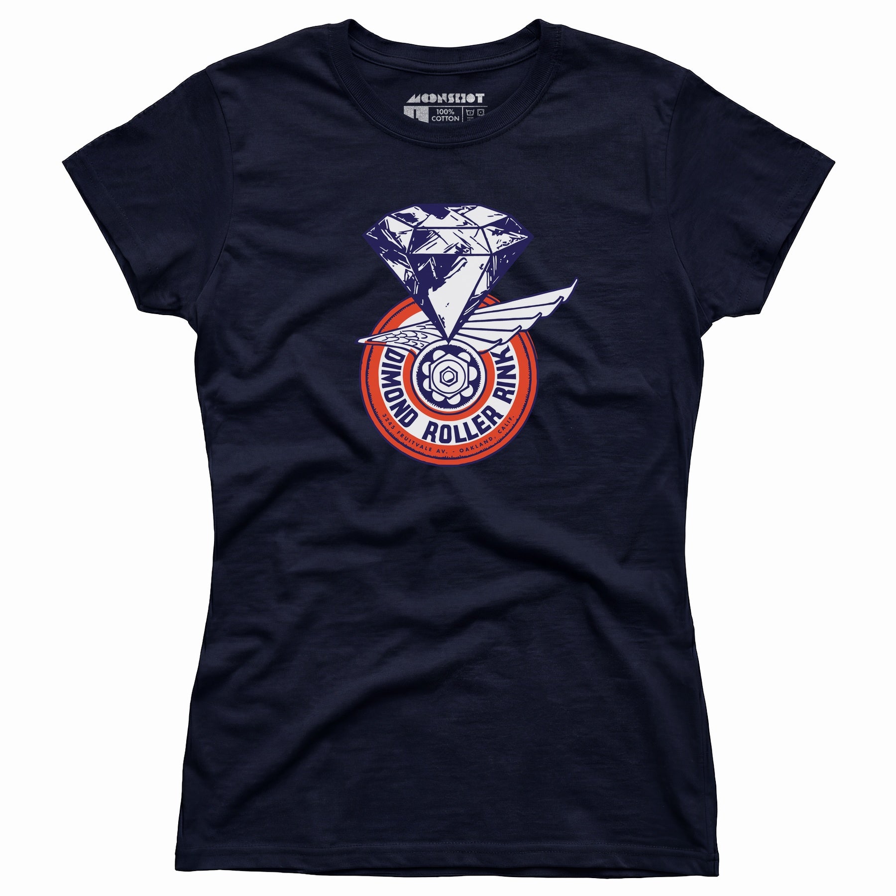 Dimond Roller Rink - Oakland, CA - Vintage Roller Rink - Women's T-Shirt