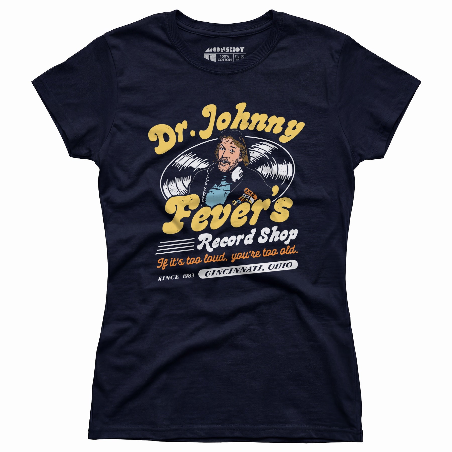 Dr. Johnny Fever's Record Shop - Women's T-Shirt