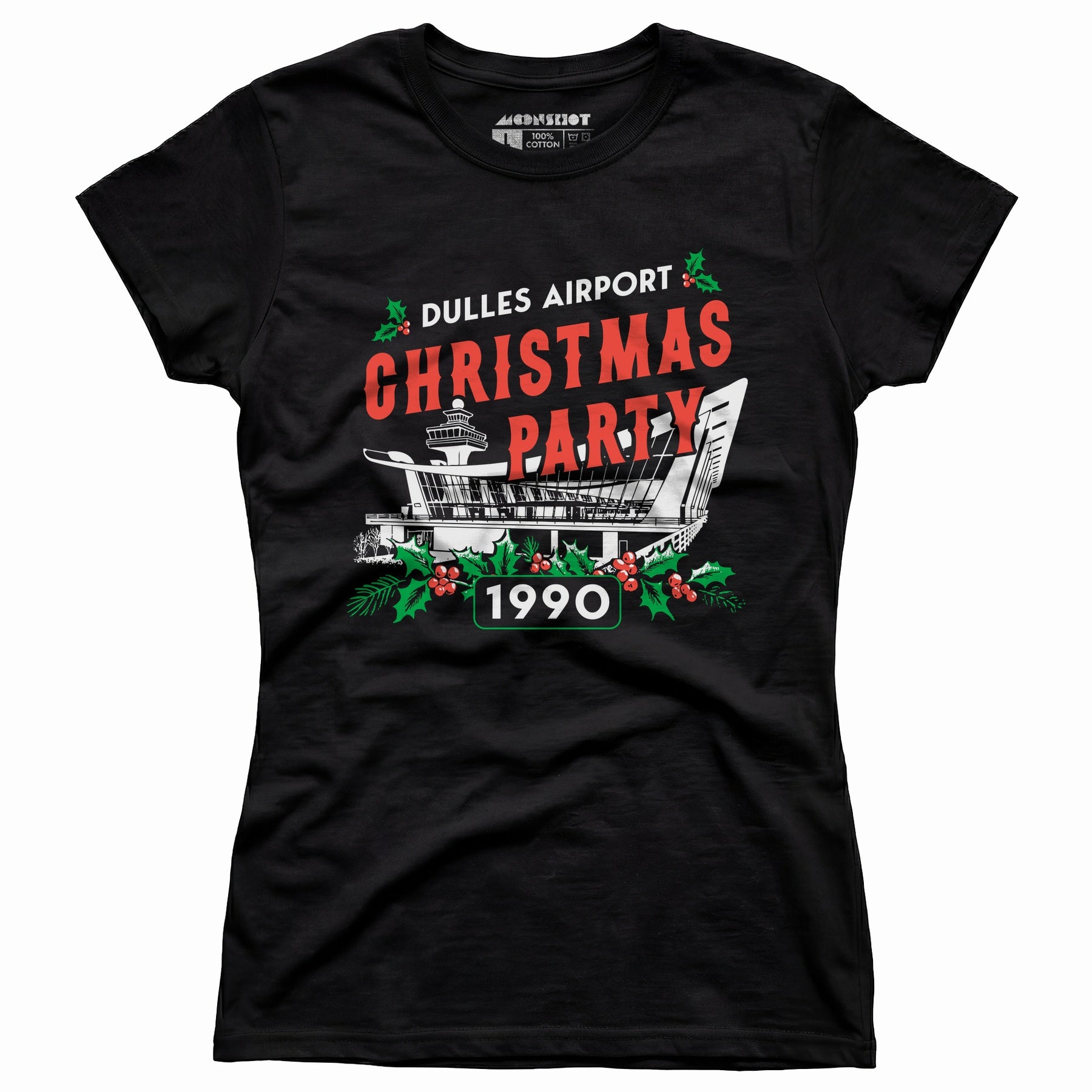Dulles Airport Christmas Party 1990 - Women's T-Shirt