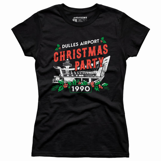 Dulles Airport Christmas Party 1990 - Women's T-Shirt