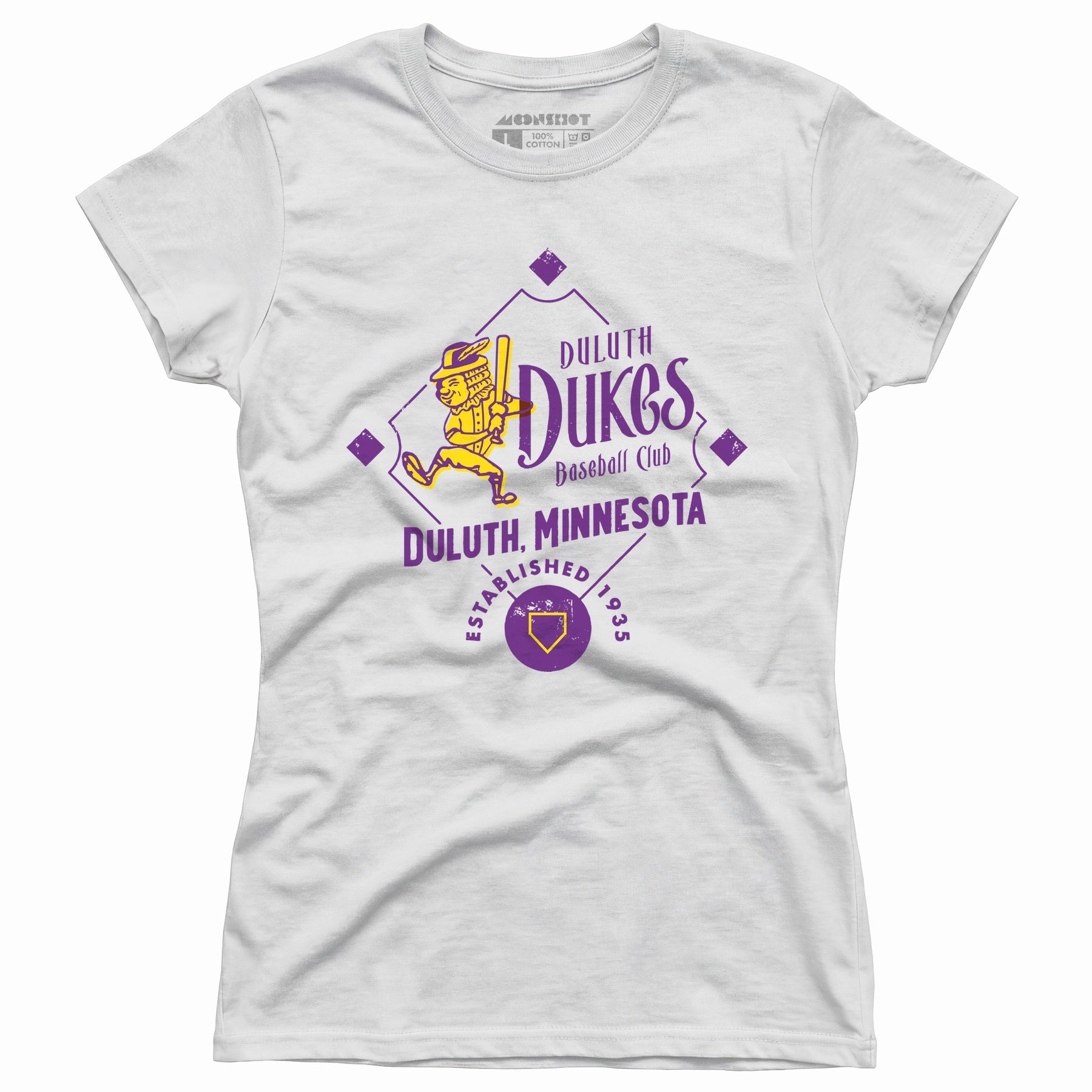 Duluth Dukes - Minnesota - Vintage Defunct Baseball Teams - Women's T-Shirt