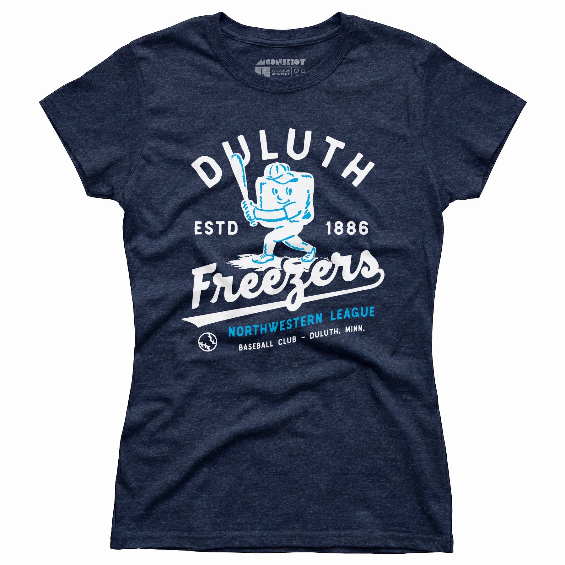 Duluth Freezers - Minnesota - Vintage Defunct Baseball Teams - Women's T-Shirt