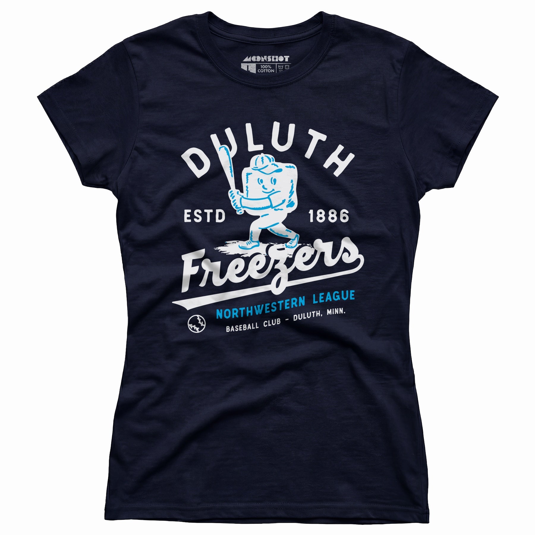 Duluth Freezers - Minnesota - Vintage Defunct Baseball Teams - Women's T-Shirt