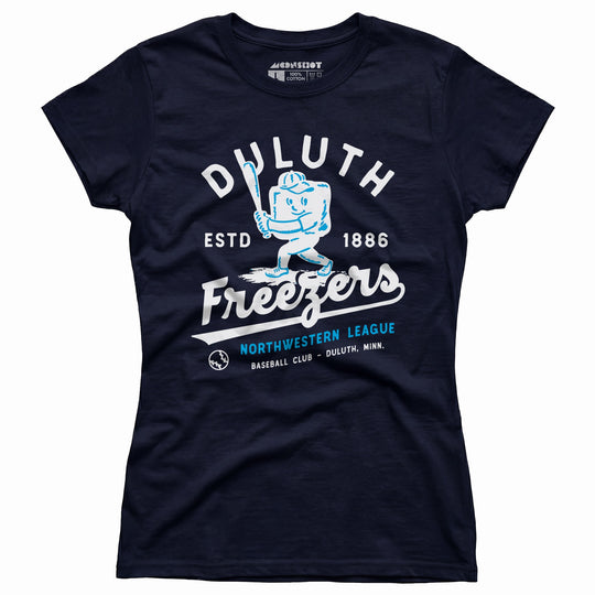 Duluth Freezers - Minnesota - Vintage Defunct Baseball Teams - Women's T-Shirt