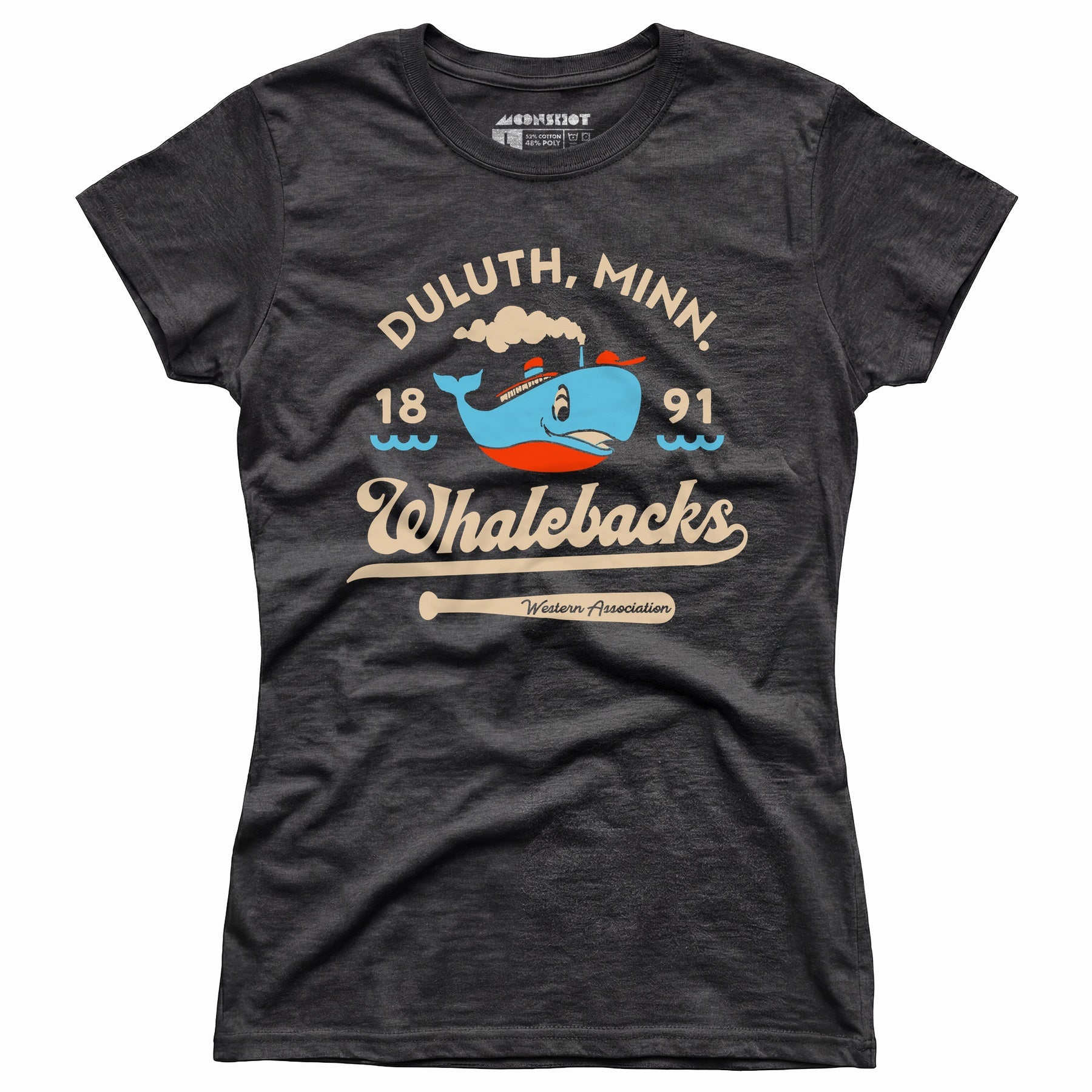 Duluth Whalebacks - Minnesota - Vintage Defunct Baseball Teams - Women's T-Shirt