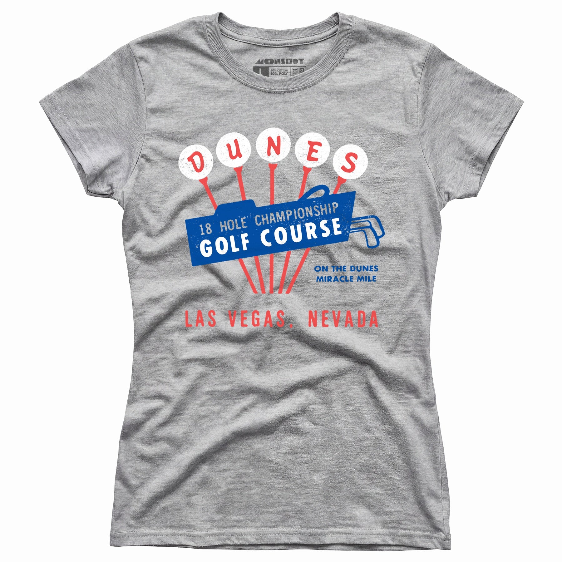 Dunes Golf Course - Vintage Las Vegas - Women's T-Shirt
