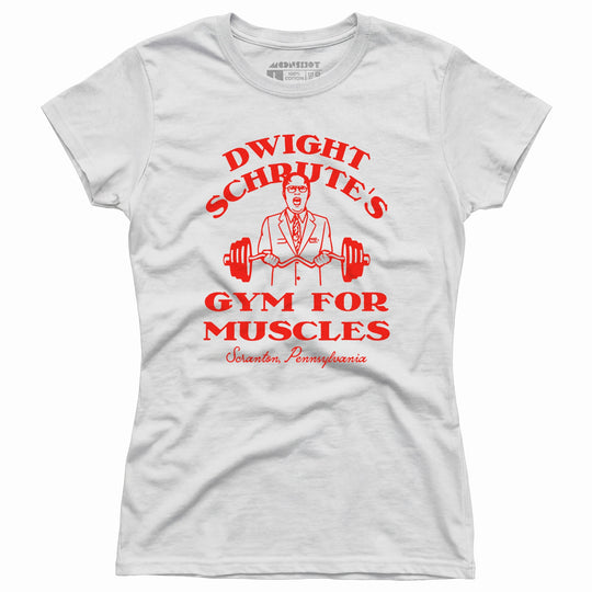 Dwight Schrute's Gym For Muscles - Women's T-Shirt