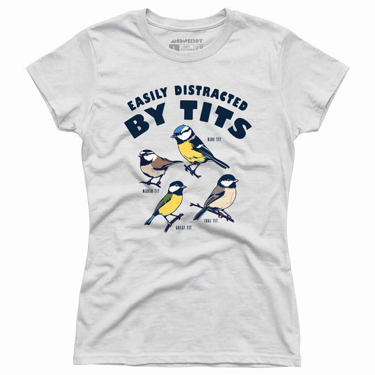 Easily Distracted Birds - Women's T-Shirt