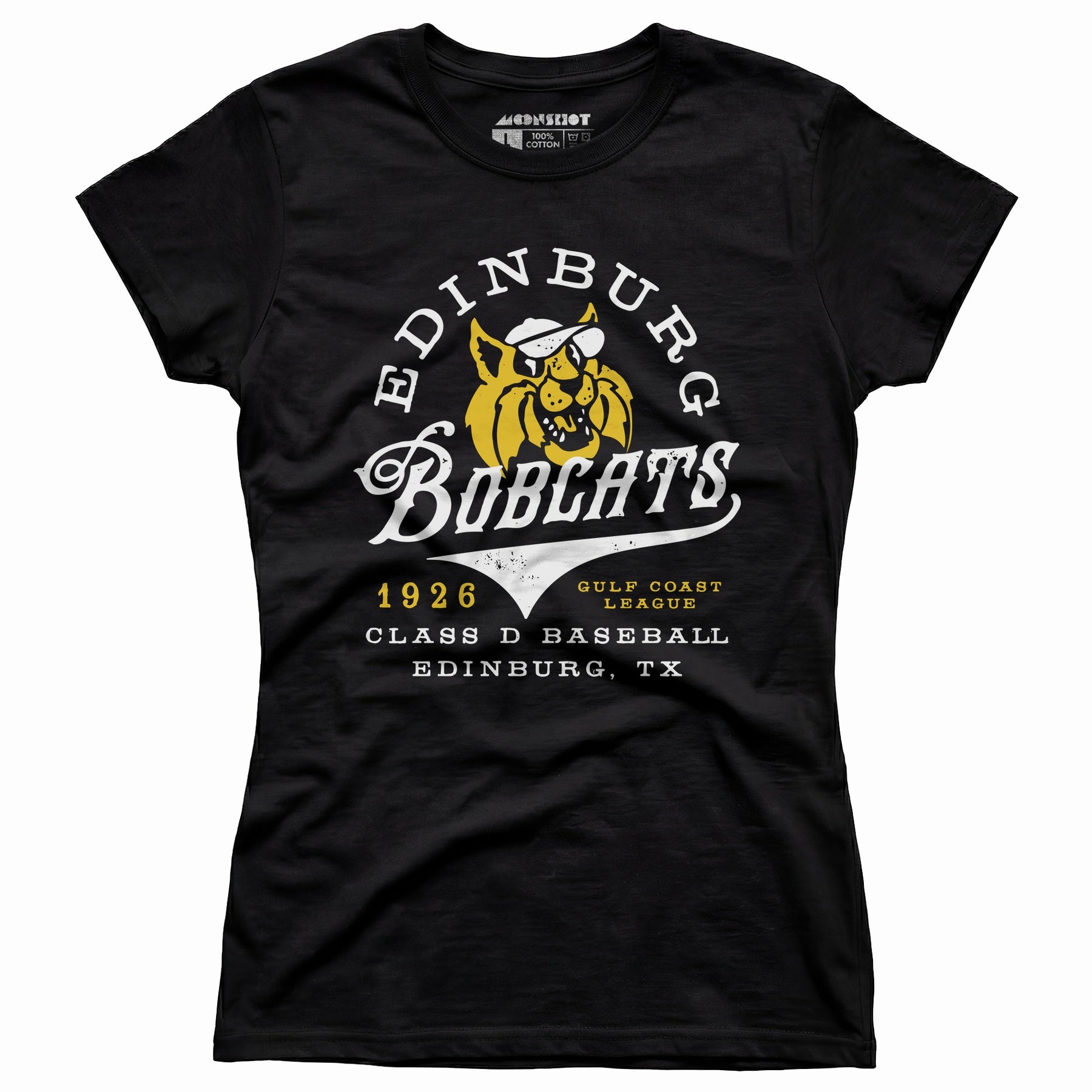 Edinburg Bobcats - Texas - Vintage Defunct Baseball Teams - Women's T-Shirt