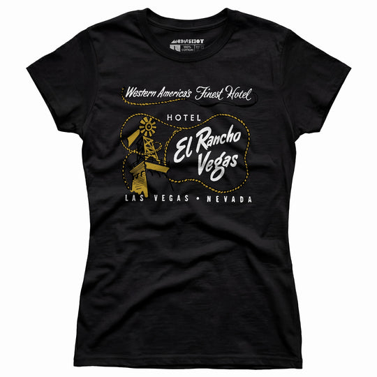 El Rancho Hotel - Vintage Las Vegas - Women's T-Shirt