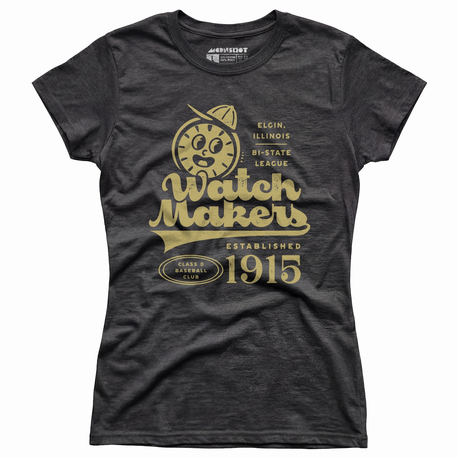 Elgin Watch Makers - Illinois - Vintage Defunct Baseball Teams - Women's T-Shirt