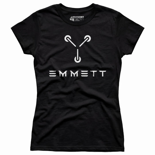Emmett - Doc Brown Tesla Mashup - Women's T-Shirt