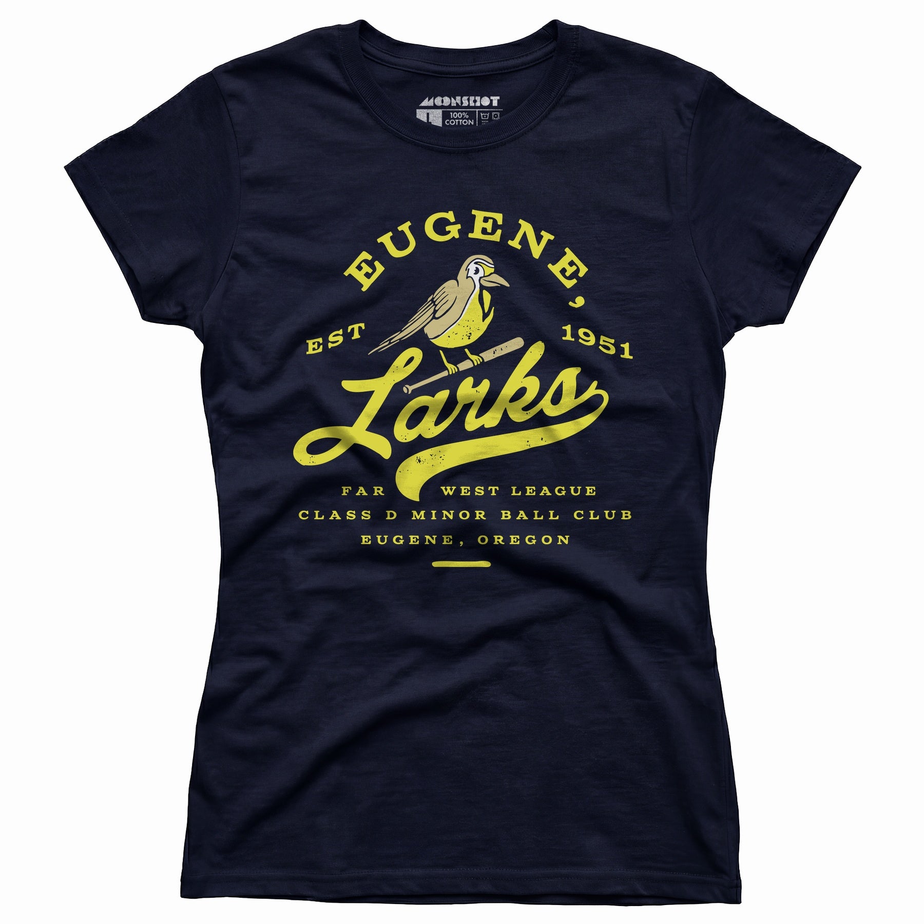Eugene Larks - Oregon - Vintage Defunct Baseball Teams - Women's T-Shirt