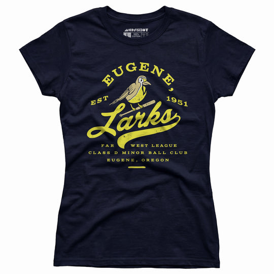 Eugene Larks - Oregon - Vintage Defunct Baseball Teams - Women's T-Shirt