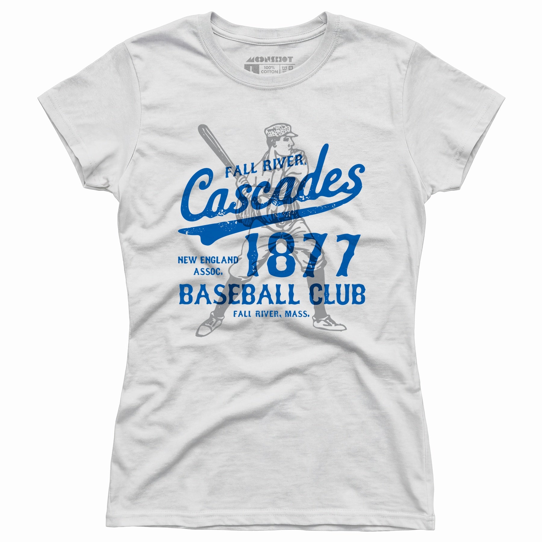 Fall River Cascades - Massachusetts - Vintage Defunct Baseball Teams - Women's T-Shirt