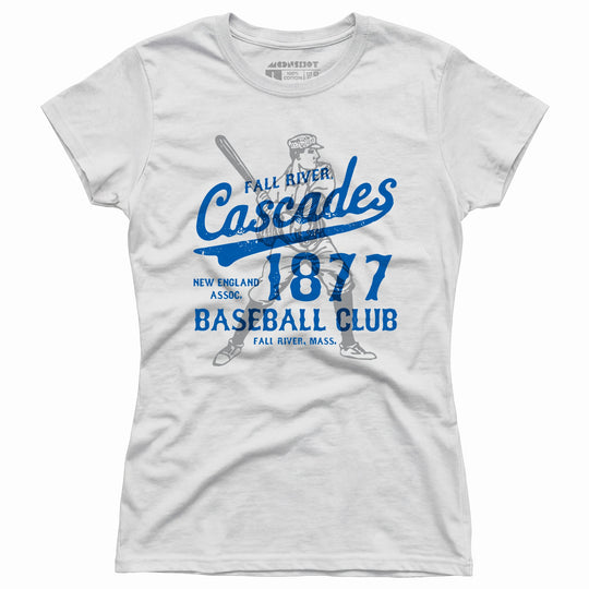 Fall River Cascades - Massachusetts - Vintage Defunct Baseball Teams - Women's T-Shirt
