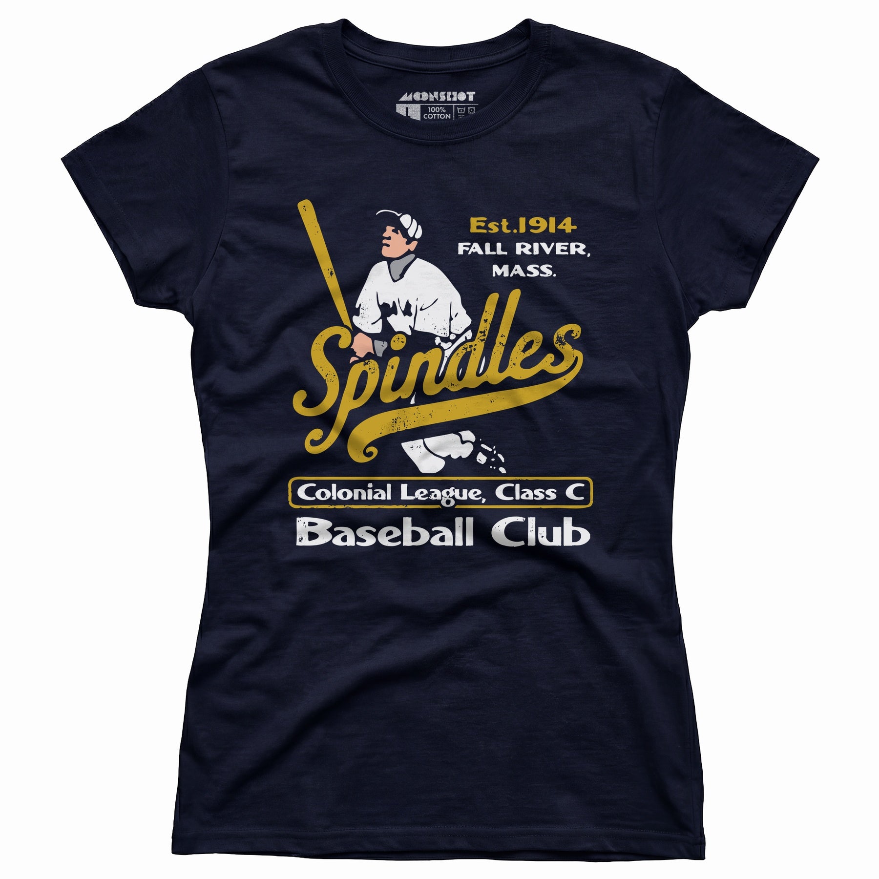 Fall River Spindles - Massachusetts - Vintage Defunct Baseball Teams - Women's T-Shirt