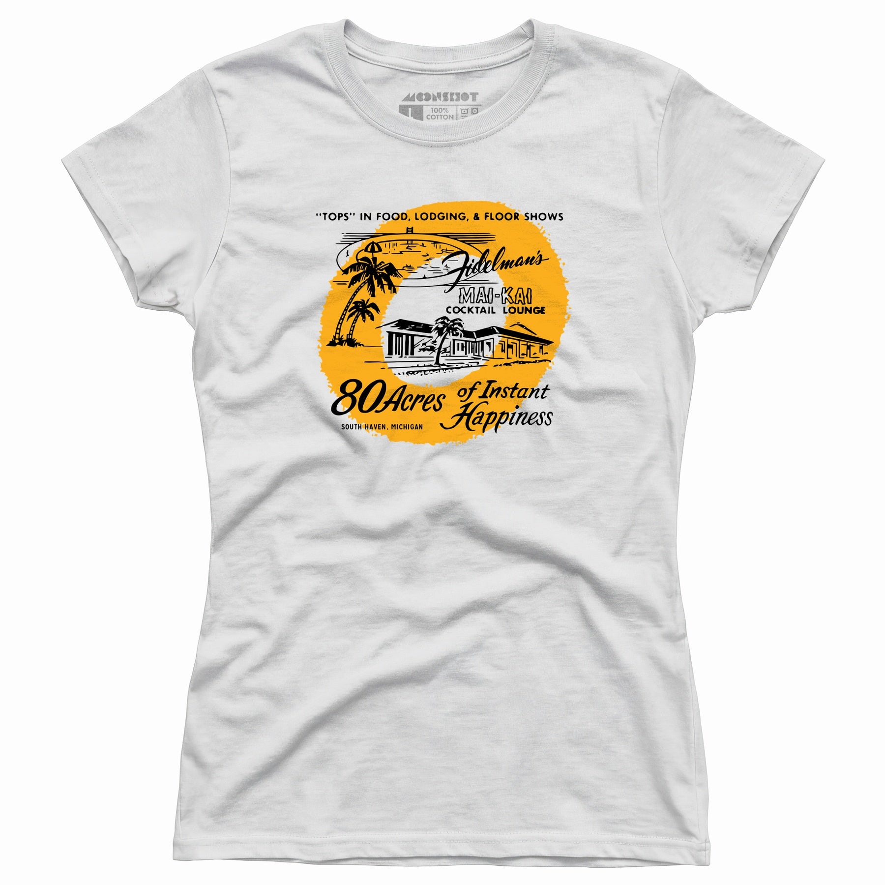 Fidelman's Mai-Kai - South Haven, MI - Vintage Tiki Bar - Women's T-Shirt