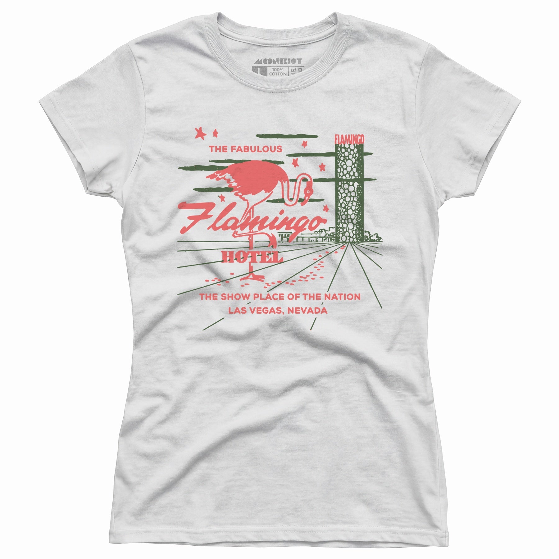 Flamingo Hotel v4 - Vintage Las Vegas - Women's T-Shirt