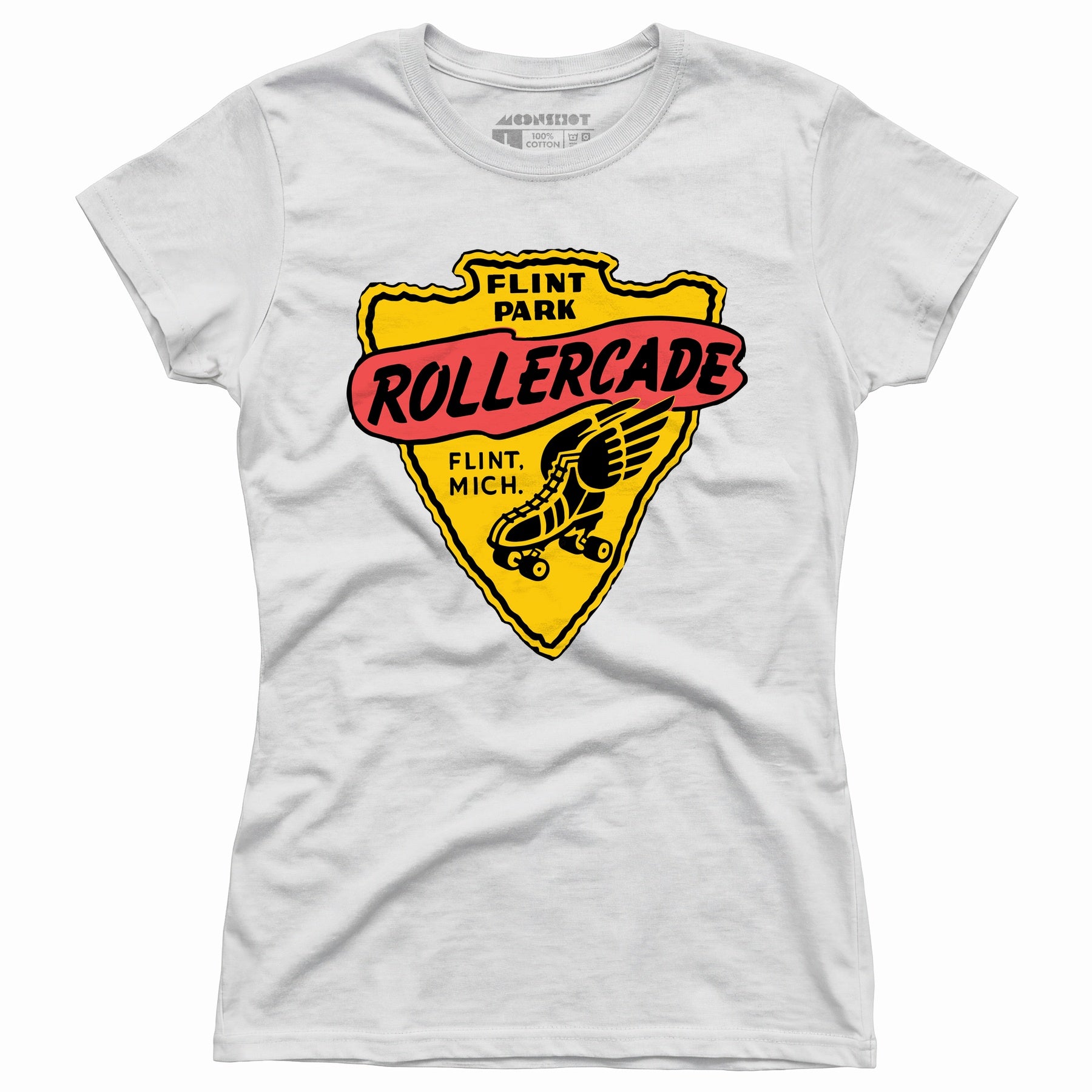 Flint Park Rollercade - Flint, MI - Vintage Roller Rink - Women's T-Shirt