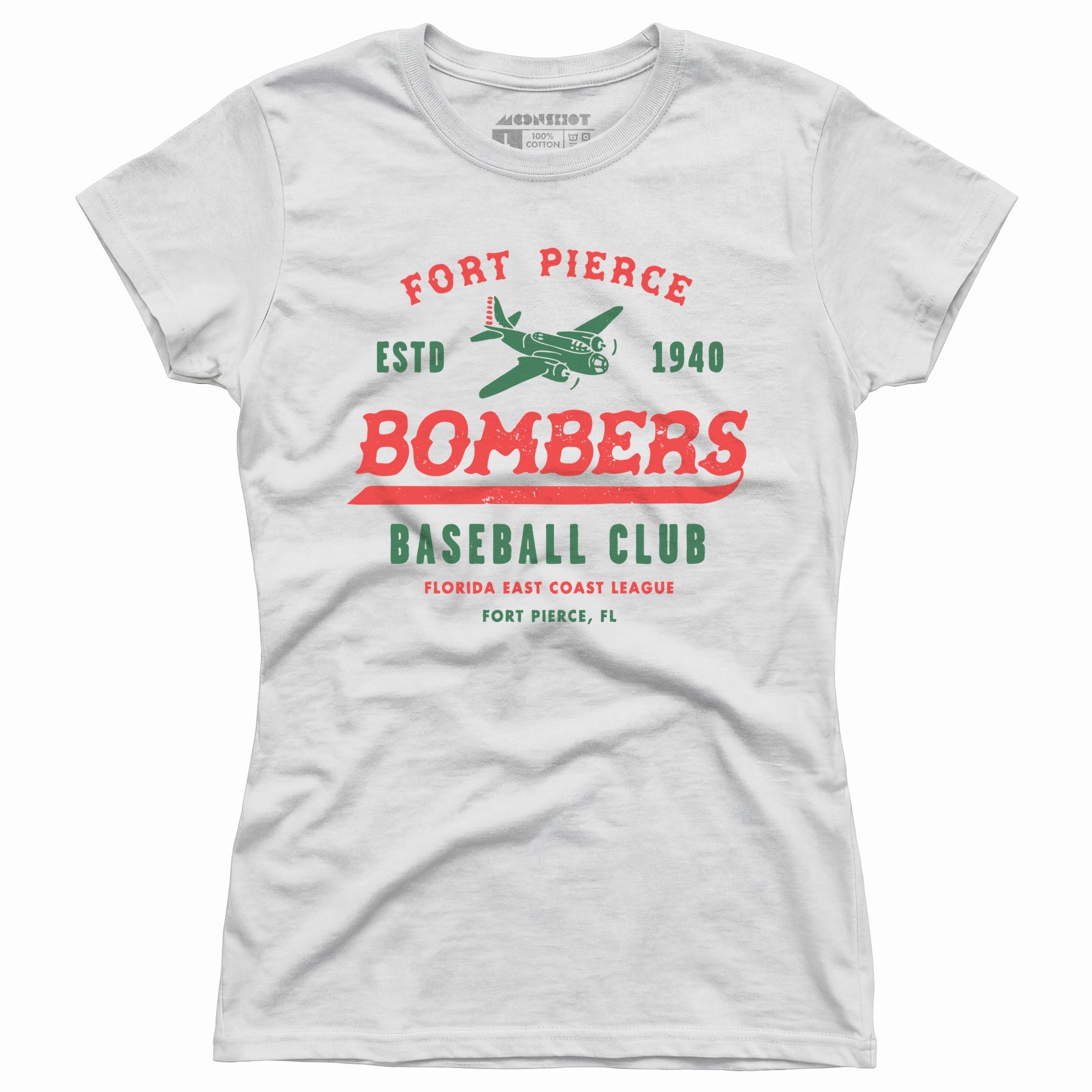 Fort Pierce Bombers - Florida - Vintage Defunct Baseball Teams - Women's T-Shirt