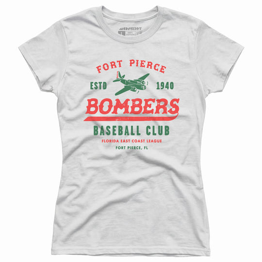 Fort Pierce Bombers - Florida - Vintage Defunct Baseball Teams - Women's T-Shirt