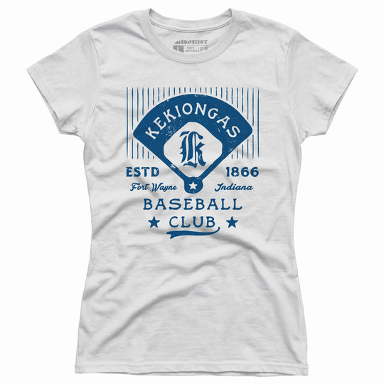 Fort Wayne Kekiongas - Indiana - Vintage Defunct Baseball Teams - Women's T-Shirt