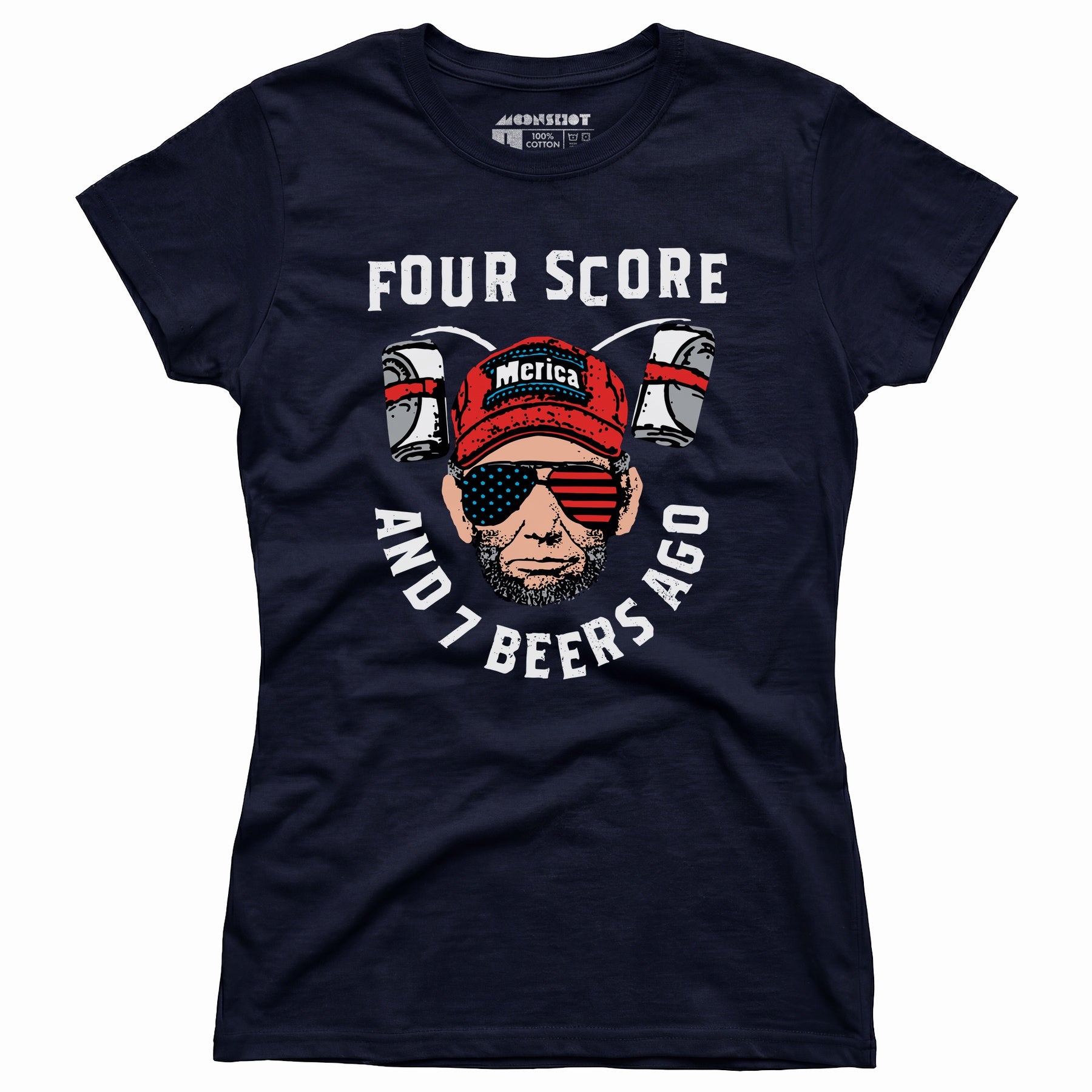 Four Score and 7 Beers Ago - Women's T-Shirt