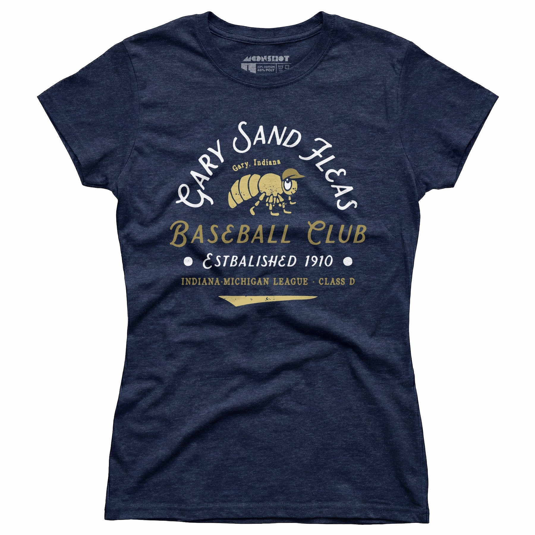 Gary Sand Fleas - Indiana - Vintage Defunct Baseball Teams - Women's T-Shirt