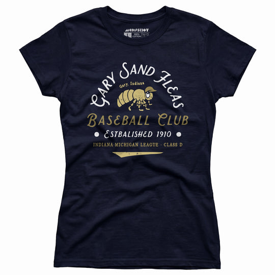 Gary Sand Fleas - Indiana - Vintage Defunct Baseball Teams - Women's T-Shirt