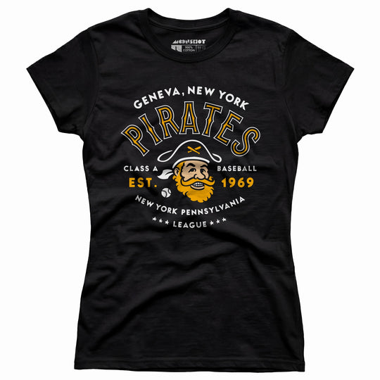 Geneva Pirates - New York - Vintage Defunct Baseball Teams - Women's T-Shirt