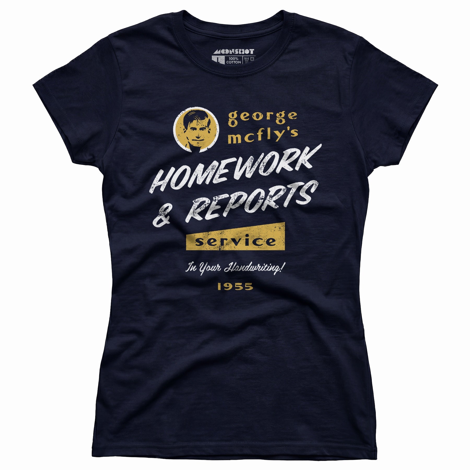 George McFly's Homework & Reports Service - Women's T-Shirt