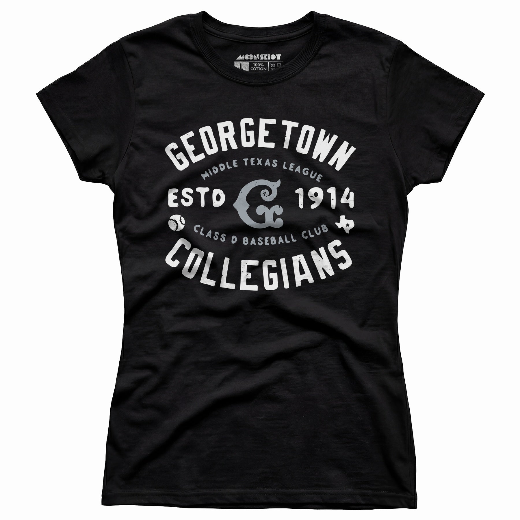 Georgetown Collegians - Texas - Vintage Defunct Baseball Teams - Women's T-Shirt