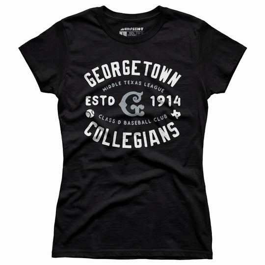 Georgetown Collegians - Texas - Vintage Defunct Baseball Teams - Women's T-Shirt