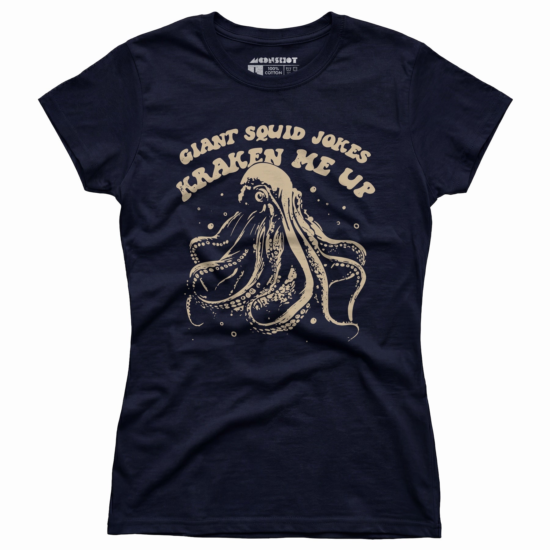 Giant Squid Jokes Kraken Me Up - Women's T-Shirt