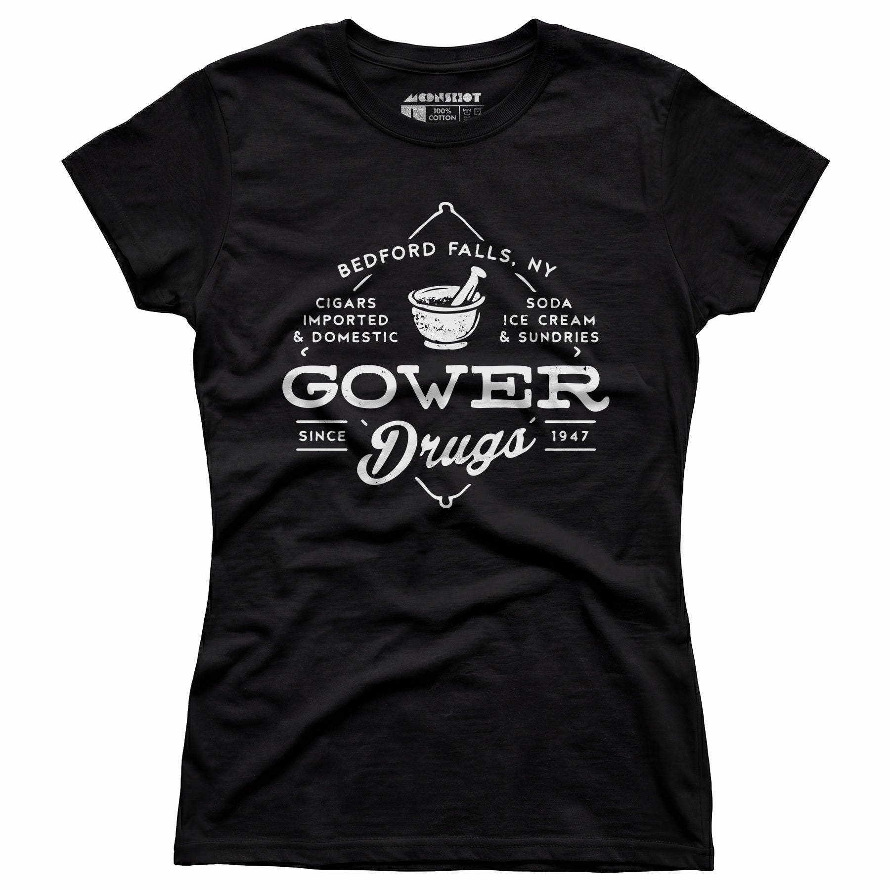 Gower Drugs - Bedford Falls, NY - Women's T-Shirt