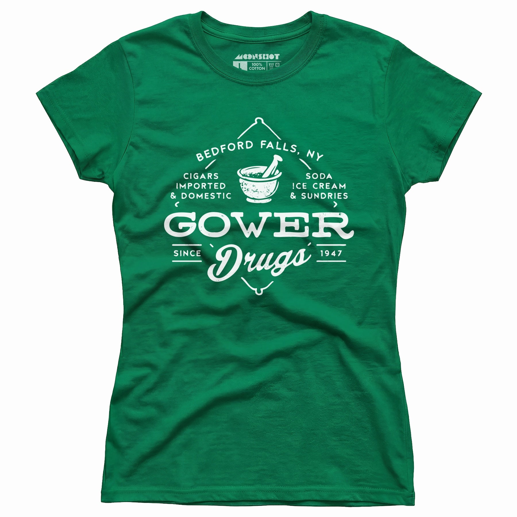 Gower Drugs - Bedford Falls, NY - Women's T-Shirt