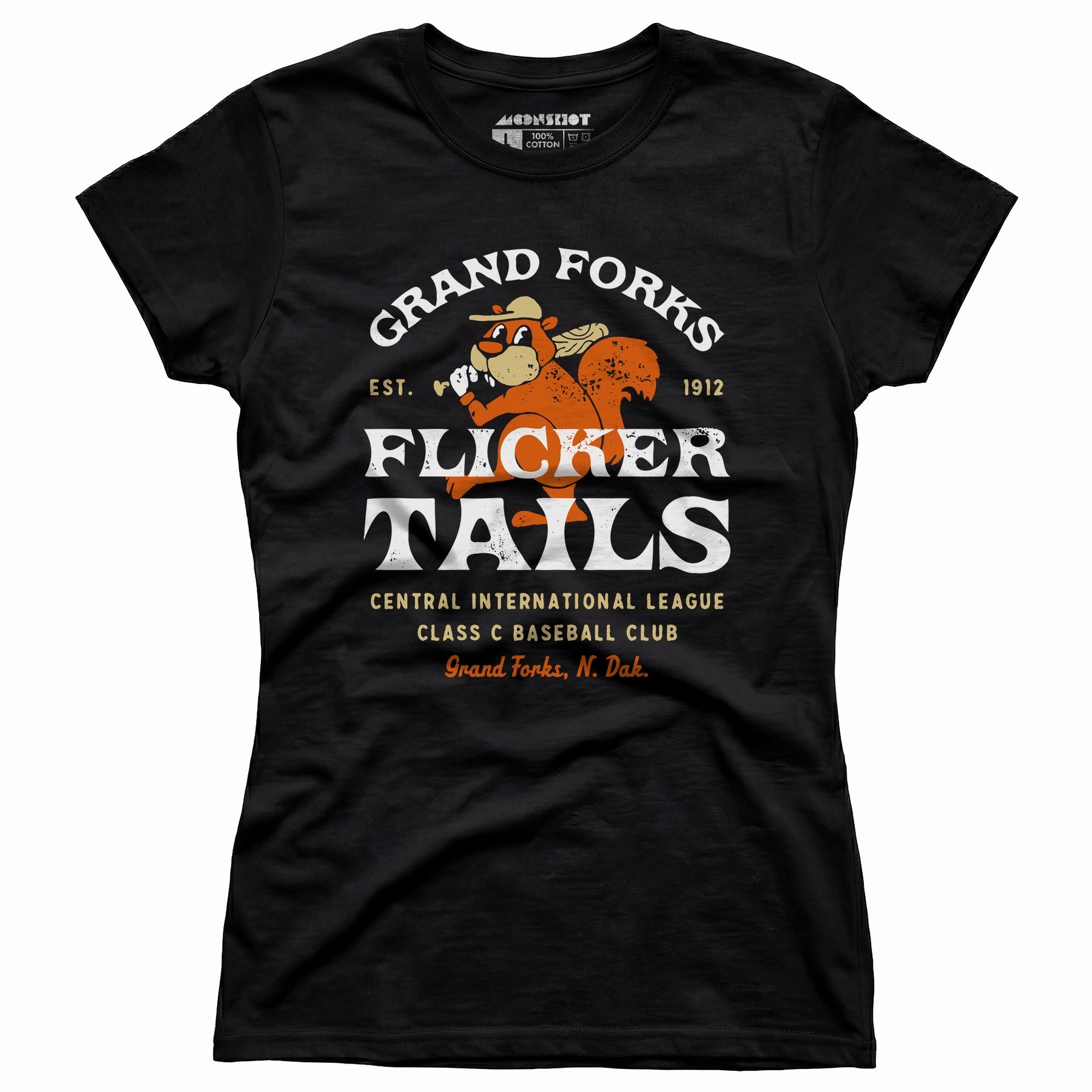 Grand Forks Flickertails - North Dakota - Vintage Defunct Baseball Teams - Women's T-Shirt