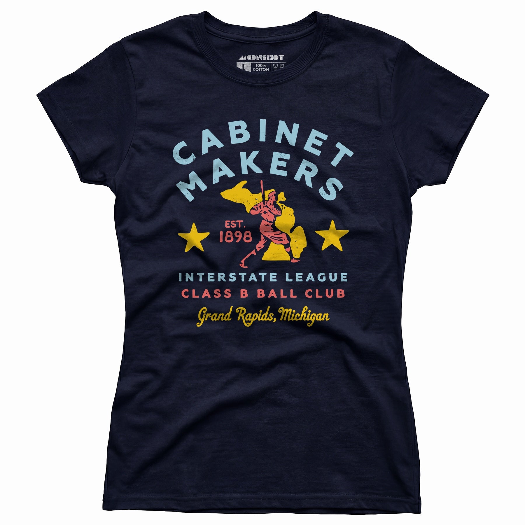 Grand Rapids Cabinet Makers - Michigan - Vintage Defunct Baseball Teams - Women's T-Shirt