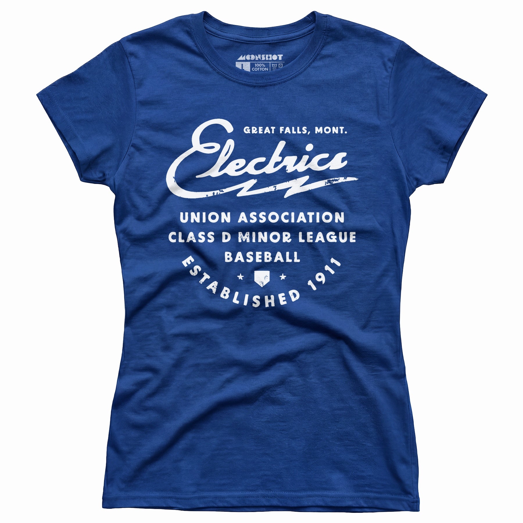 Great Falls Electrics - Montana - Vintage Defunct Baseball Teams - Women's T-Shirt