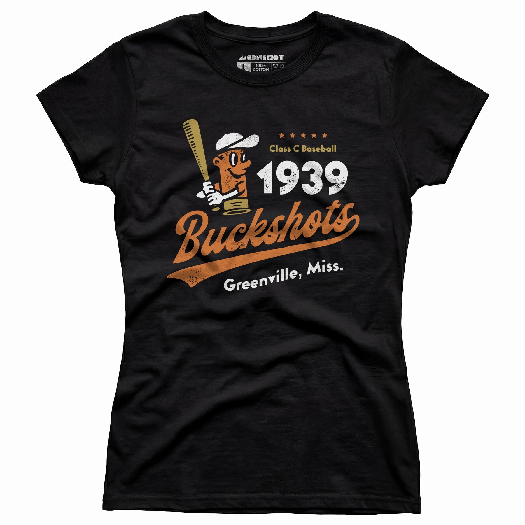 Greenville Buckshots - Mississippi - Vintage Defunct Baseball Teams - Women's T-Shirt