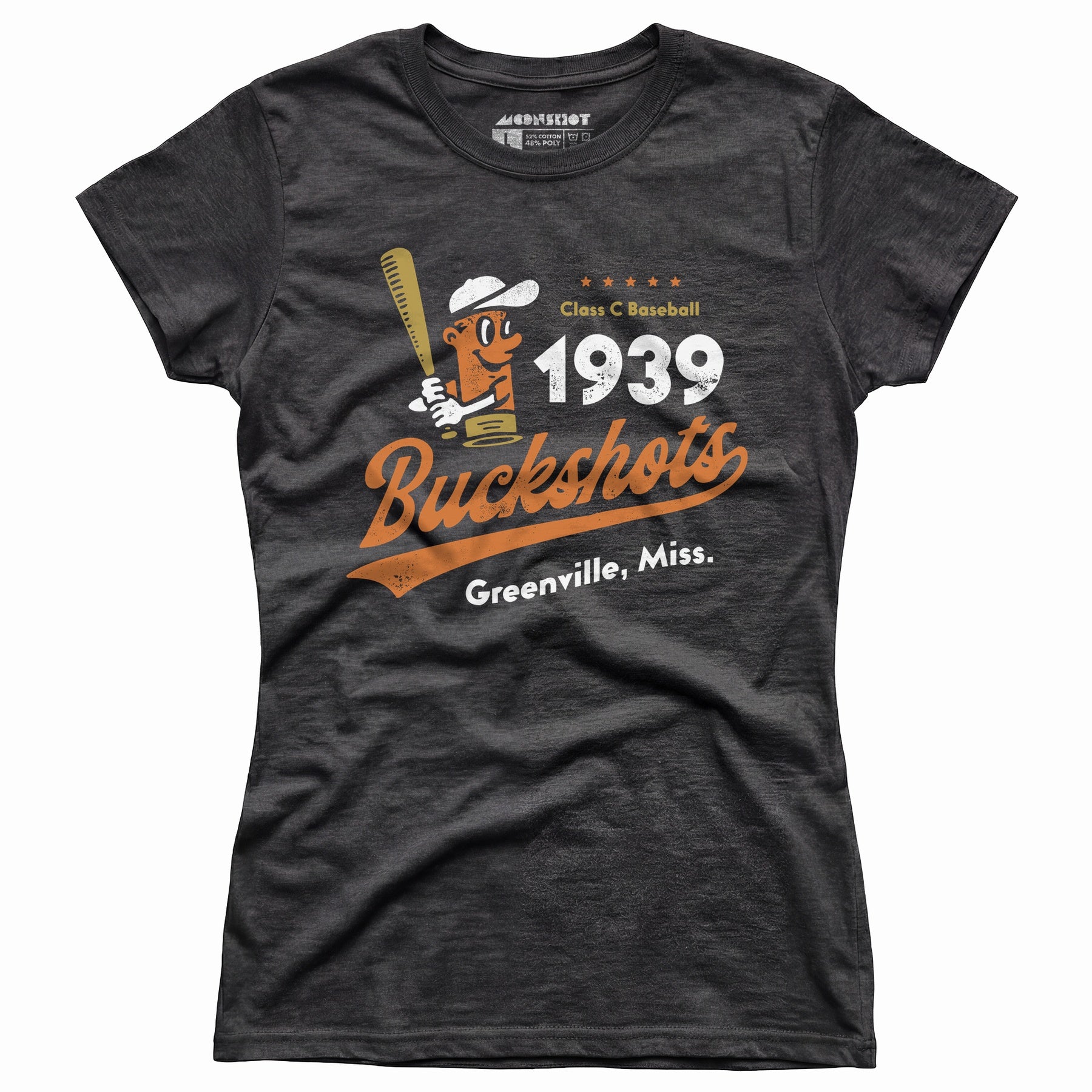Greenville Buckshots - Mississippi - Vintage Defunct Baseball Teams - Women's T-Shirt