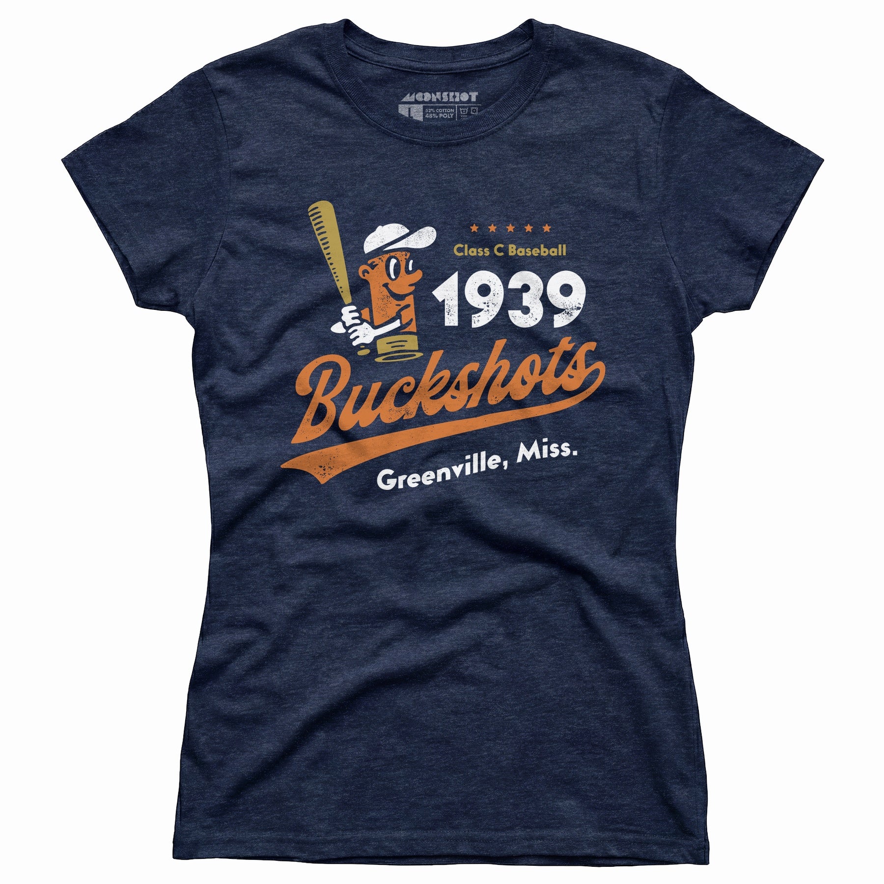 Greenville Buckshots - Mississippi - Vintage Defunct Baseball Teams - Women's T-Shirt